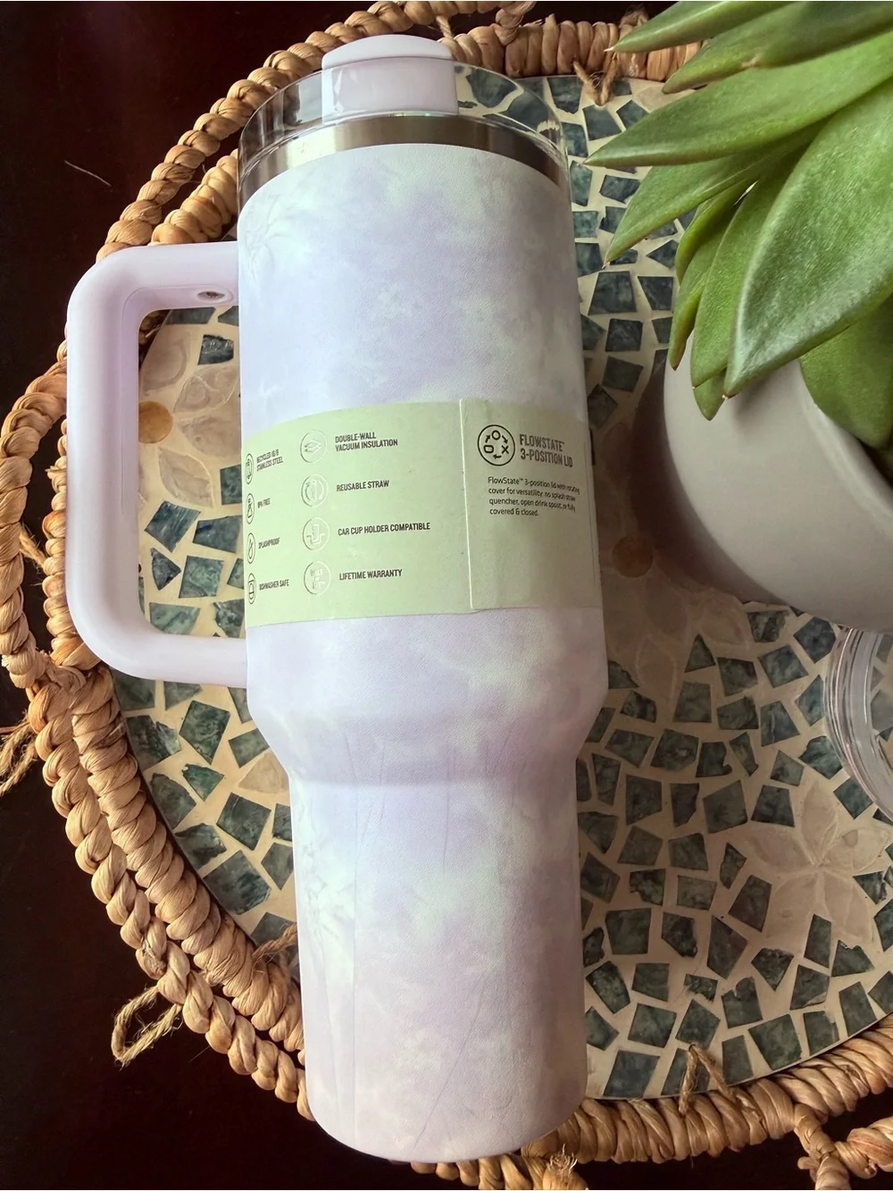 Stanley WISTERIA TIE DYE 40oz Tumbler - Picture 2 of 2